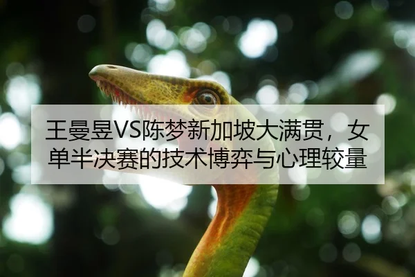 王曼昱VS陈梦新加坡大满贯，女单半决赛的技术博弈与心理较量